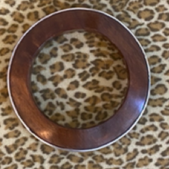 Silpada Wavy Bangle Bracelet Set - Brown & Silver - Picture 7 of 11